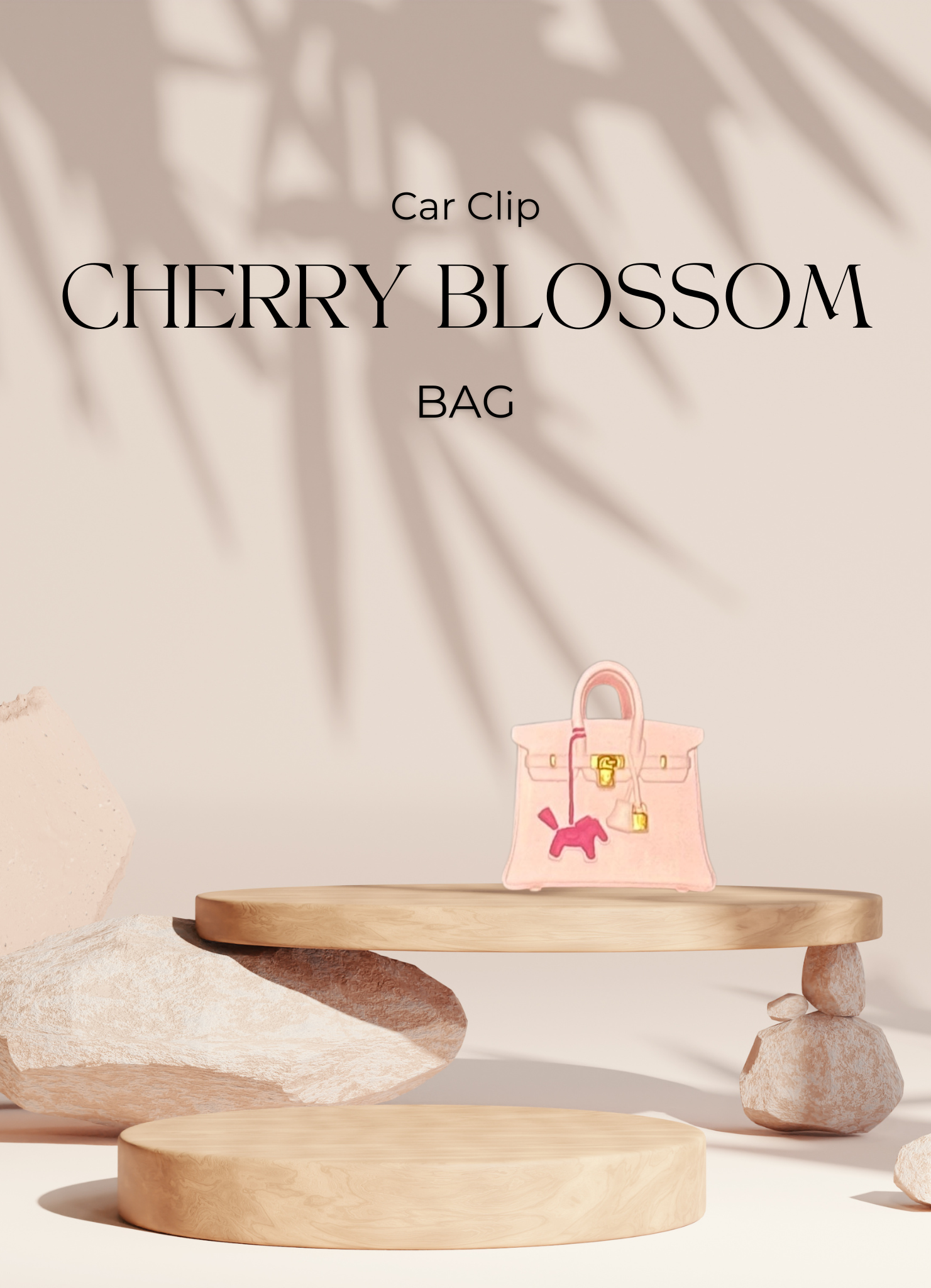 CHERRYBLOSSOM BAG – Luxus Car Clip in Taschenform